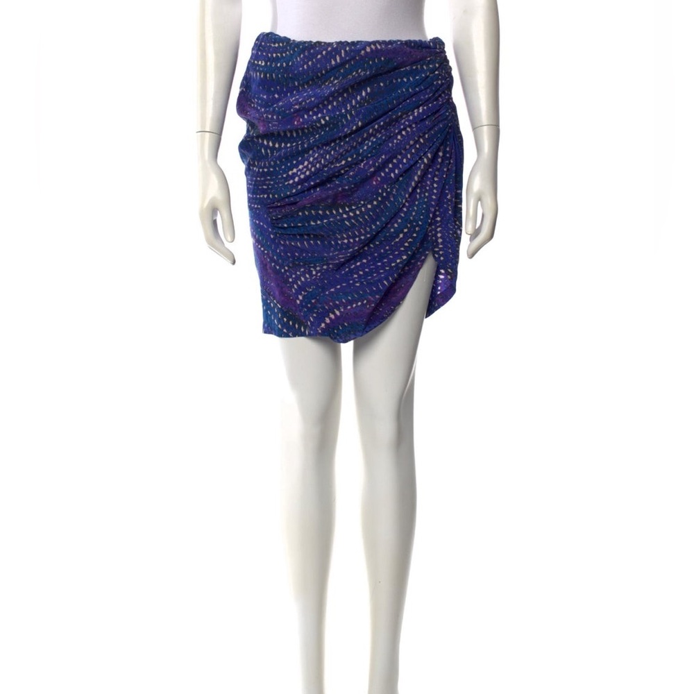 See by Chloé Silk Printed Skirt